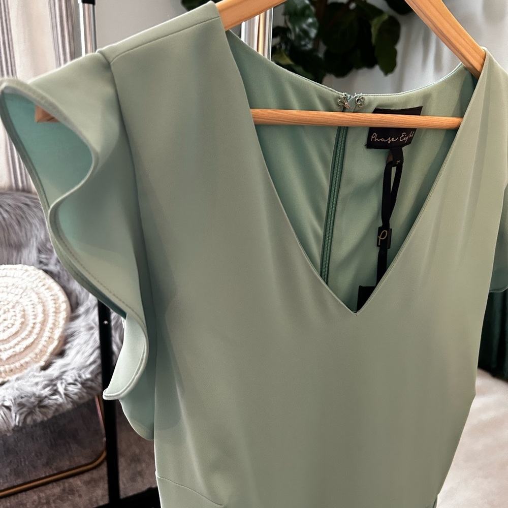 Phase Eight Mint Green Formal Dress NWT